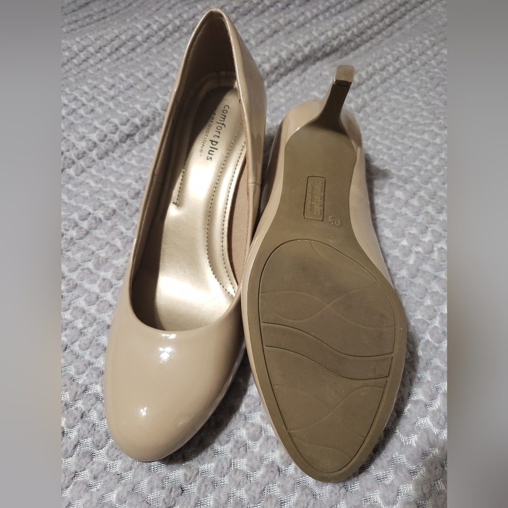 Comfort Plus Nude Heels